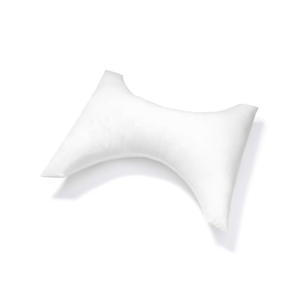 PILLOWS WITH A PURPOSE Orthopedic Neck Pillow White Butterfly Shaped Support Cushion with Cover