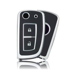 OFFCURVE Key Case Car Key Cover Key Case Protective Cover for Nissan Pulsar Micra Juke Qashqai X-Trail Rogue Murano Maxima Altima Geniss Quest Tiida Pathfinder Kicks
