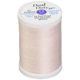 Coats Thread & Zippers Dual Duty XP General Purpose Thread, 250-Yard, Pink Champagne