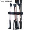 Tonquu Whip Rack Holder,Multifunctional Wall Mounted Whip/Crop Holder