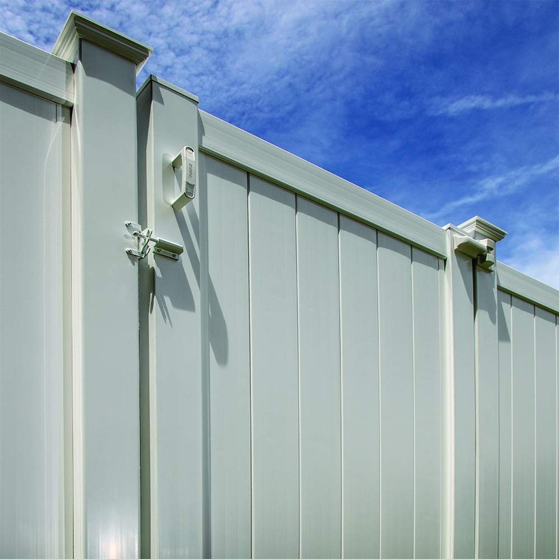 Barrette Outdoor Living Heavy-Duty Modern Hinge, White