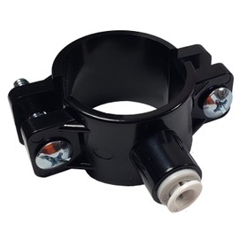 Metpure Water Drain Saddle Valve 1/4" Quick Connect for Under-Sink Reverse Osmosis System