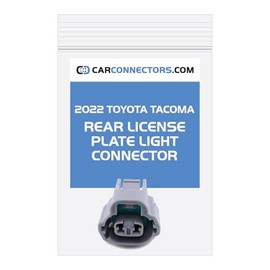 Rear License Plate Light Connector for 2022 Toyota Tacoma