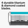 Schick Quattro Titanium Razor Blade Cartridge Refills 8 Count for