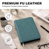 Convend Zip Series Premium Faux Leather A5 6-Ring Portfolio Binder