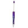 【P159】10pcs Opal Print Plastic Beadable Pen Bead Pens Ballpoint:_#5 Pink