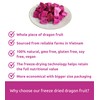 KAMVIVA Vietnam's Freeze Dried Dragon Fruit, 227g/8.0 Oz, 100% Natural,