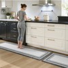 KIMODE Anti Fatigue Kitchen Mats for Floor 2 Piece, Cushioned