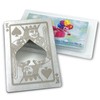 Lesencen Metal Card Bottle Opener Stainless Steel Silver with Engraved