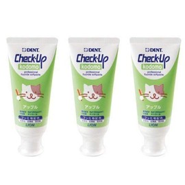 Lion Check Up Kodomo 2.1 oz (60 g) (Apple) Set of 3
