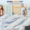 Axgatoxe 12 x 9 Ft Plastic Drop Cloths for Painting