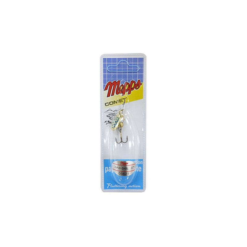 Mepps Comet Gold Blue Spot No 0 - 2grm