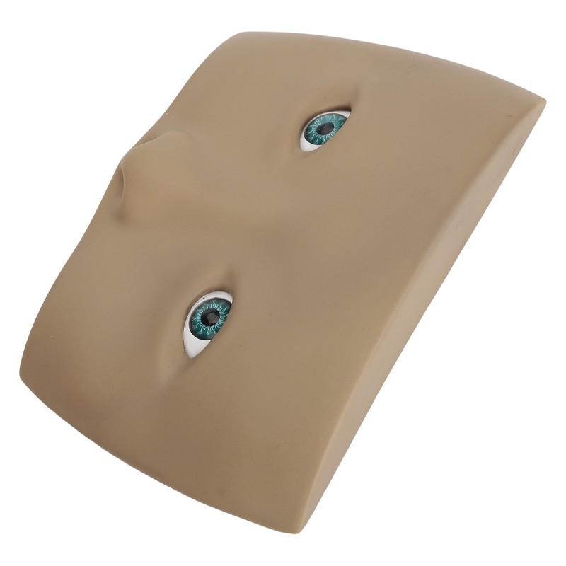 Makeup Practice Face Board 3D Realistic Eye Painting Practice Plastic
