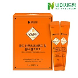 Nature Dream 네이처드림 골드 카무트 브랜드밀 함유 발효효소 3g 30포 5박스 / 고역가 Nature Dream Gold Kamut Brand Wheat Fermented Enzyme 3g 30 Packs 5 Boxes / High Value