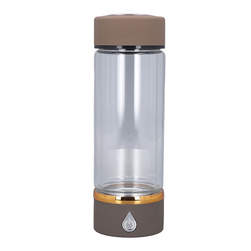 Hydrogen Water Bottle Generator Glass Smart Portable Rechargeable Ionizer Machine
