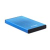 TOOQ TQE-2527BL - 2.5 inch HDD Enclosure (SATA I/II/III up