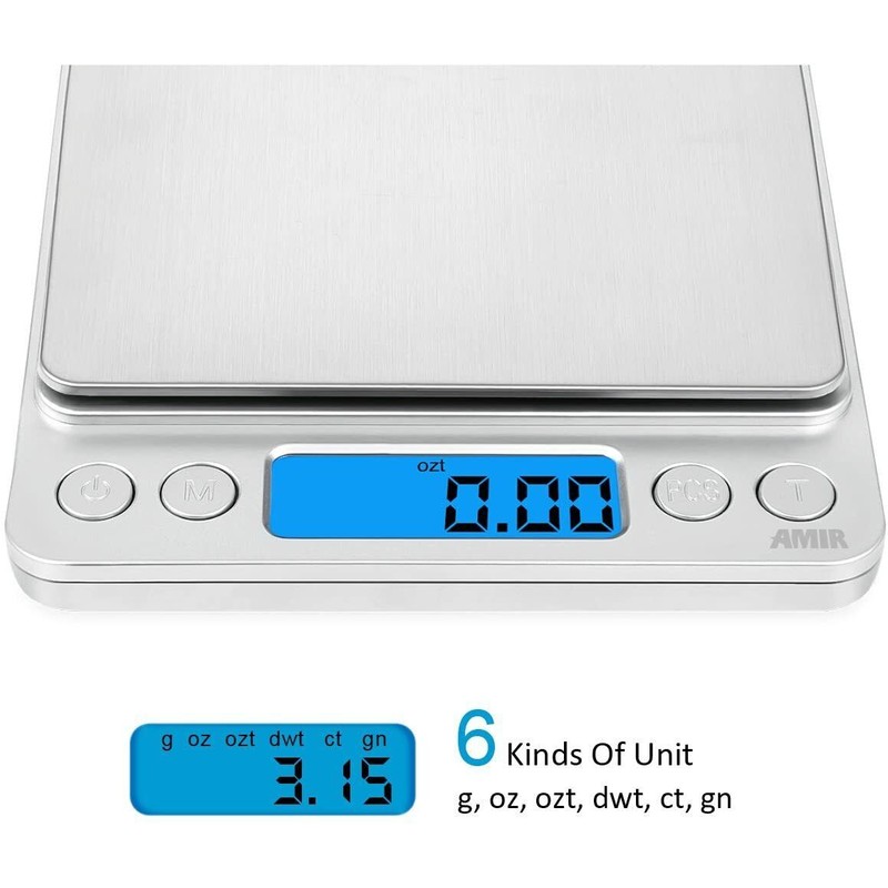 MagicTek Digital Scale 3000g x 0.1g Jewelry Gold Silver Coin