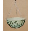 Jute Hanging Basket Liner - Green (12-Inch x 4) Sold