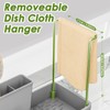 Ewaiira Stainless Steel Sink Caddy, Sponge Holder for Kitchen Sink