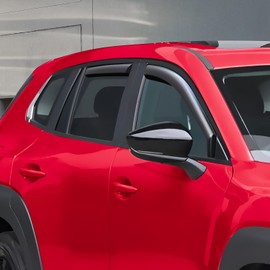 Voron Glass in-Channel Extra Durable Rain Guards for Mazda CX-50 2023-2026, Window Deflectors, Vent Window Visors, 4 Pieces - 200655