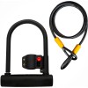 Bike Lock with Key and Cable Bike U Lock U-Lock