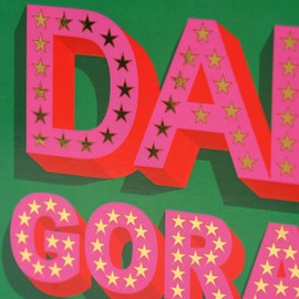 Claire Giles Greeting Cards Welsh Father's Day, Dad Gorau, text foiled in shiny gold