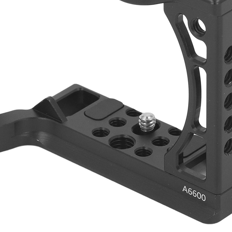 Camera Cage with Cold Shoe Interface Anti Slip Gasket Aluminum