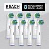 REACH Universal Replacement Toothbrush Heads, Fits Oral-B Electric Toothbrushes, 8