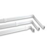 Lockseam Triple Curtain Rod 84-120 inch