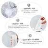 Ipetboom 24 Pack Travel Toiletry Bottles Compliant Flip Top Lotion