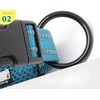 WINHYEPET True Love Dog Collar Reflective Sandwich lining Nylon Webbing