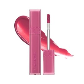 rom&nd DEWY·FUL Water Tint 06 Thulian - K-Beauty Cool Cream Pink Lip Stain for Hydrating Dewy Gloss & Non-Sticky, Long-Lasting Comfort