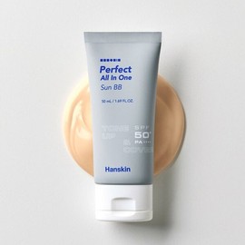 Perfect All-in-One Sun BB Cream 50ml. Hanskin, the BB expert, launches a new BB cream exclusively for men. / 퍼펙트 올인원 선 비비크림 50ml 비비명가 한스킨에서 오직 남자를 위한 비비 신상출시
