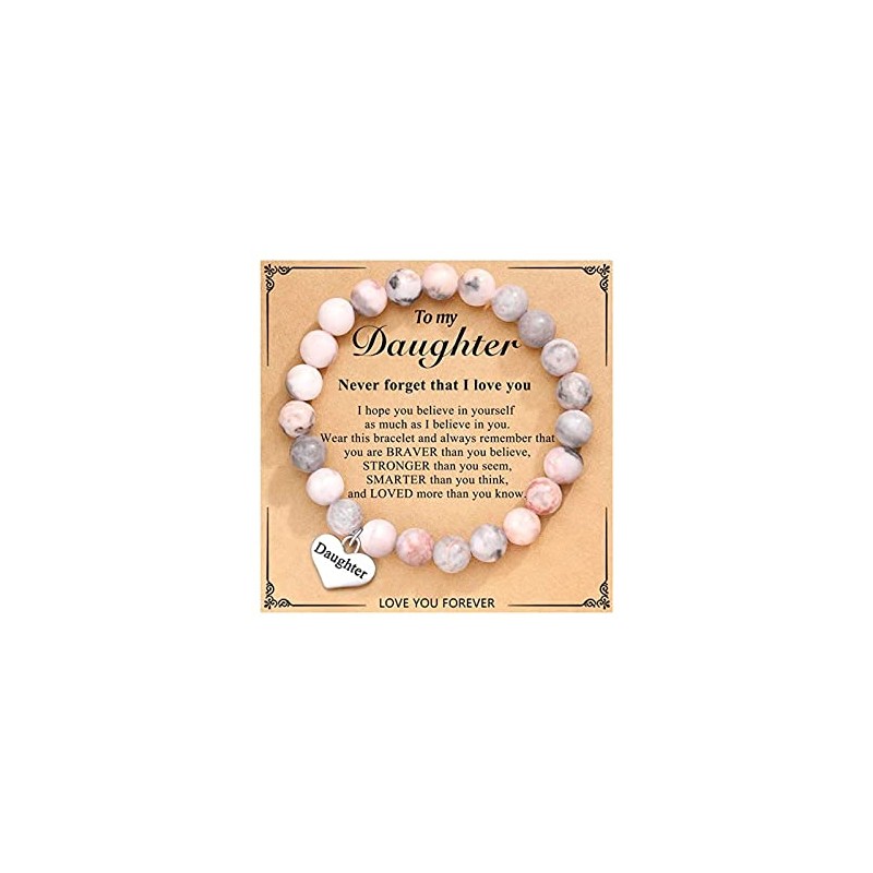 choice of all Natural Stone Beaded Bracelets