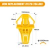 GOOACC 50 Pcs Bumper Moulding Fastener Rivet for Honda AcuraOEM