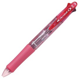Pilot 4 Colors Ballpoint Pen, Acroball 4 Extra Fine, Black, Red, Blue & Green (Bkab-45EF-Csp)