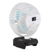 5in Cordless Fan Rechargeable Desk Fan Battery Powered Small Electric