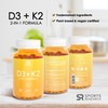 Sports Research Vegan Vitamin D3 + K2 Gummy Supplements -