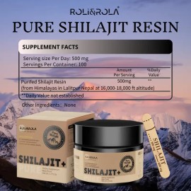 Omnipotent Nutrition Pure 100% Himalayan Shilajit, Soft Resin, Organic, Potent, Fulvic Acid, 4-Pack