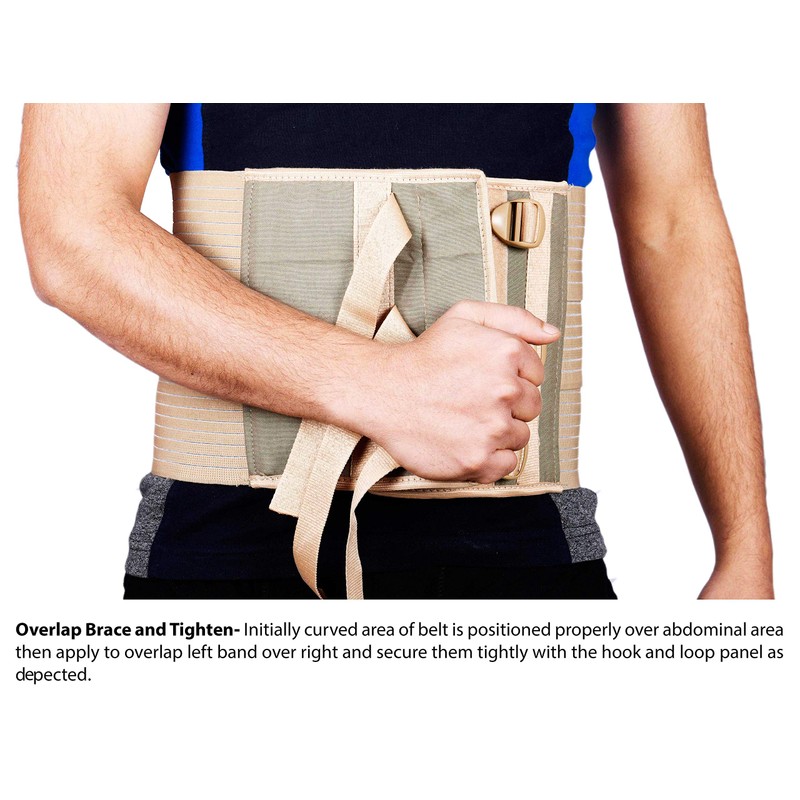 Wonder Care Waist Support Belt Half Elastic (Supreme), , ,