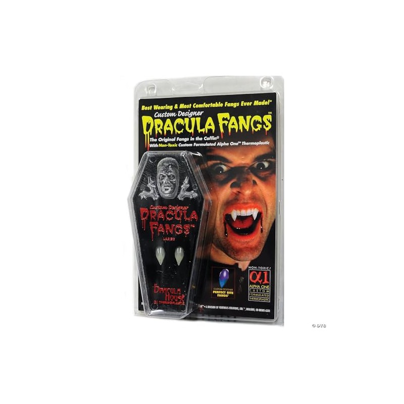 Morris Costumes Distribution Dracula Fangs Large