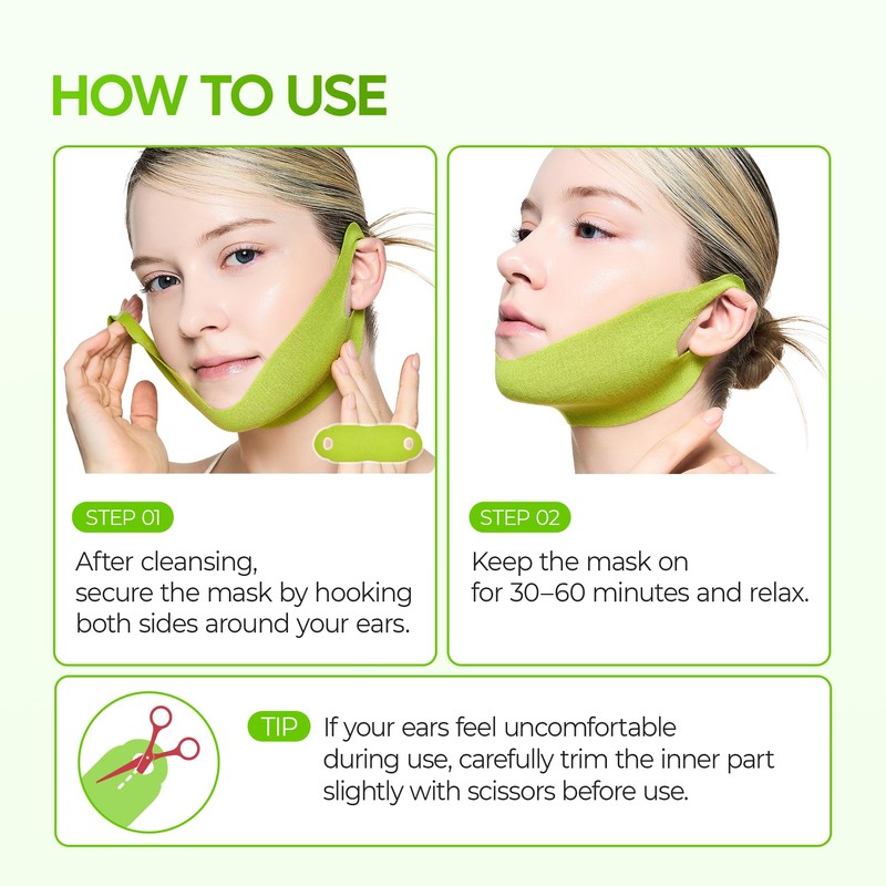 Dr.Melaxin Cactox V-Lifting Mewing Band With Cactus Cooling Reduce Puffiness
