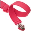 Playshoes Girl's Belt Elastic Heart Clip Plain, pink heart