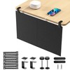 ERGO COLLECT No Drill Under Desk Cable Management and Privacy