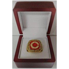 Eric Davis - 1990 Cincinnati Reds World Series Ring With Wooden Display Box