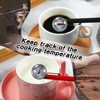 Xuhal 6 Pcs Stainless Steel Kitchen Thermometer with 5 Inch