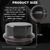 Hub Dust Cap 81143 Fits for Dexter Vortex Caps Replacement/Boat