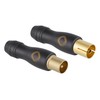 Oehlbach Transmission Shift M+F Antenna Plug & Socket IEC Coax