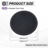 sourcing map 2 Pcs Speaker Dust Cap 35mm/1.4" Outer Diameter