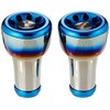LIVRE Reel Knob Single (Fortesimo) 2 Pieces (Fire + Blue